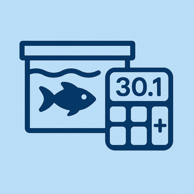 онлайн калькуляторы для аквариумистики — расчёт объёма, грунта, освещения, фильтра, co₂ и параметров воды