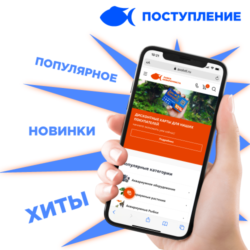 Поступление рыб и растений от 03.02.2021 Поступление рыб и растений от 03.02.2021